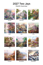 Load image into Gallery viewer, Bygone Days 2027 (Item #3133) - ** SHIPPING IN SEPTEMBER **12x24 Refill Sheet Calendar - BONUS POCKET PLANNER &amp; BOOKMARK WHILE QUANTITIES LAST
