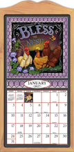 Load image into Gallery viewer, Bless This Nest 2027 (Item # 7052) -** SHIPPING IN SEPTEMBER ** 12x24 Refill Sheet Calendar - BONUS POCKET PLANNER &amp; BOOKMARK WHILE QUANTITIES LAST

