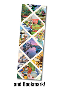 Vibrant Views (Item #7982) - 2024 - 12x24 Refill Sheet Calendar - BONUS POCKET PLANNER & BOOKMARK WHILE QUANTITIES LAST