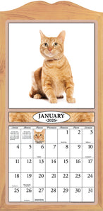Cats 2026 (Item #9642) - 12x24 Refill Sheet Calendar - BONUS POCKET PLANNER & BOOKMARK WHILE QUANTITIES LAST