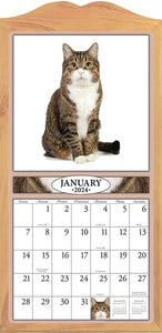 Cats 2024 (Item #9642) - 12x24 Refill Sheet Calendar - BONUS POCKET PLANNER & BOOKMARK WHILE QUANTITIES LAST