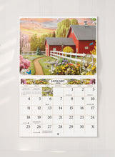 Load image into Gallery viewer, Country Days Folding Calendar 2026 (Item # 289844)
