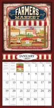 Load image into Gallery viewer, Farmers Market 2025 (Item #21332) - 12x24 Refill Sheet Calendar - BONUS POCKET PLANNER &amp; BOOKMARK WHILE QUANTITIES LAST
