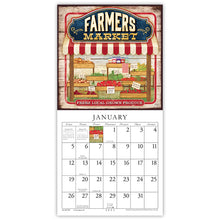 Load image into Gallery viewer, Farmers Market 2025 (Item #41913) - 7x14 Refill Sheet Calendar - INCLUDES LIST PAD &amp; BONUS BOOKMARK - WHILE QUANTITIES LAST
