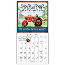 Load image into Gallery viewer, Farmers Market 2027 (Item #41913) -** SHIPPING IN SEPTEMBER ** 7x14 Refill Sheet Calendar - INCLUDES LIST PAD &amp; BONUS BOOKMARK - WHILE QUANTITIES LAST
