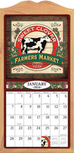 Load image into Gallery viewer, Farmers Market 2024 (Item #21332) - 12x24 Refill Sheet Calendar - BONUS POCKET PLANNER &amp; BOOKMARK WHILE QUANTITIES LAST
