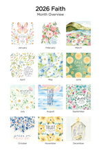 Load image into Gallery viewer, Faith and Devotion 2026 (Item #77662) - 12x24 Refill Sheet Calendar - BONUS POCKET PLANNER &amp; BOOKMARK WHILE QUANTITIES LAST
