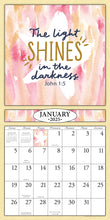 Load image into Gallery viewer, Faith 2025 (Item #77662) - 12x24 Refill Sheet Calendar - BONUS POCKET PLANNER &amp; BOOKMARK WHILE QUANTITIES LAST
