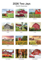Load image into Gallery viewer, Fields &amp; Farmsteads Folding Calendar 2026 (Item # 289877)
