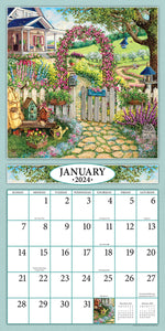 Home Sweet Home 2024 (Item #9289) - 12x24 Refill Sheet Calendar - BONUS POCKET PLANNER & BOOKMARK WHILE QUANTITIES LAST
