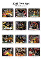 Load image into Gallery viewer, Home to Roost Folding Calendar 2026 (Item # 289888)
