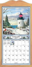 Load image into Gallery viewer, Lighthouses 2027 (Item #3017) - ** SHIPPING IN SEPTEMBER **12x24 Refill Sheet Calendar - BONUS POCKET PLANNER &amp; BOOKMARK WHILE QUANTITIES LAST
