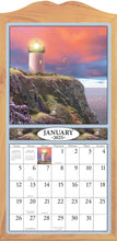 Load image into Gallery viewer, Lighthouses 2025 (Item #3017) - 12x24 Refill Sheet Calendar - BONUS POCKET PLANNER &amp; BOOKMARK WHILE QUANTITIES LAST
