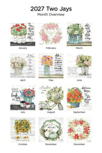 Load image into Gallery viewer, Life Is Brighter 2027 (Item #39746) - ** SHIPPING IN SEPTEMBER **12x24 Refill Sheet Calendar - BONUS POCKET PLANNER &amp; BOOKMARK WHILE QUANTITIES LAST
