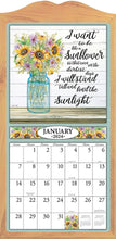 Load image into Gallery viewer, Life Is Brighter 2024 (Item #39746) - 12x24 Refill Sheet Calendar - BONUS POCKET PLANNER &amp; BOOKMARK WHILE QUANTITIES LAST
