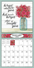 Load image into Gallery viewer, Life Is Brighter 2026 (Item #39746) - 12x24 Refill Sheet Calendar - BONUS POCKET PLANNER &amp; BOOKMARK WHILE QUANTITIES LAST
