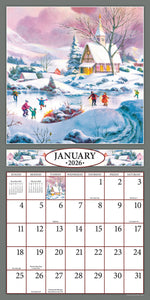 Simple Country 2026 (Item #7115) - 12x24 Refill Sheet Calendar - BONUS POCKET PLANNER & BOOKMARK WHILE QUANTITIES LAST