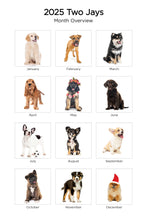 Load image into Gallery viewer, Puppies 2025 (Item #26606) - 12x24 Refill Sheet Calendar - BONUS POCKET PLANNER &amp; BOOKMARK WHILE QUANTITIES LAST
