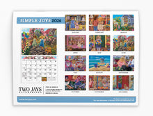 Load image into Gallery viewer, Simple Joys Folding Calendar 2026 (Item # 289634)
