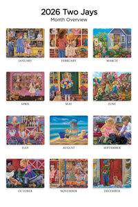 Simple Joys Folding Calendar 2026 (Item # 289634)