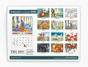 Through the Seasons Folding Calendar 2026 (Item # 289656)
