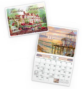 Timeless Treasures Folding Calendar 2026 (Item # 289667)