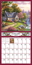 Load image into Gallery viewer, Vibrant Views (Item #7982) - 2025 - 12x24 Refill Sheet Calendar - BONUS POCKET PLANNER &amp; BOOKMARK WHILE QUANTITIES LAST
