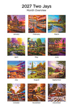 Load image into Gallery viewer, Vibrant Views (Item #7982) - 2027 - ** SHIPPING IN SEPTEMBER **12x24 Refill Sheet Calendar - BONUS POCKET PLANNER &amp; BOOKMARK WHILE QUANTITIES LAST
