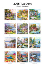 Load image into Gallery viewer, Vibrant Views (Item #42458) - 2025 - 7x14 Refill Sheet Calendar - INCLUDES LIST PAD &amp; BONUS BOOKMARK - WHILE QUANTITIES LAST
