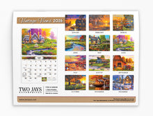 Load image into Gallery viewer, Vintage Views Folding Calendar 2026 (Item # 289699)
