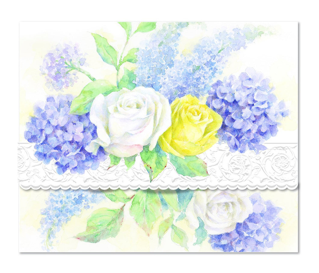 ForArtSake - Roses & Hydrangeas Boxed Notecards