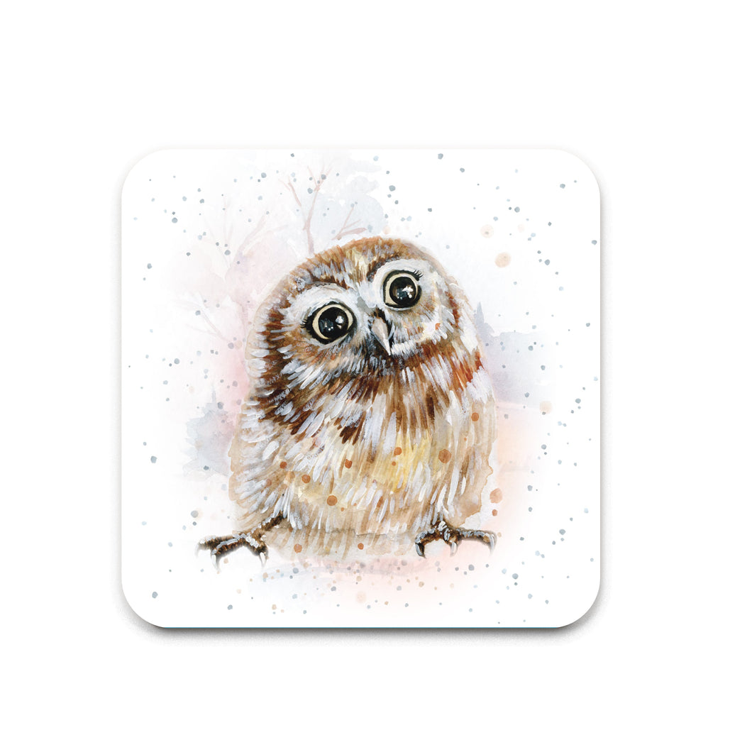 Hopper Studios Coaster Set - Olivia the Owl