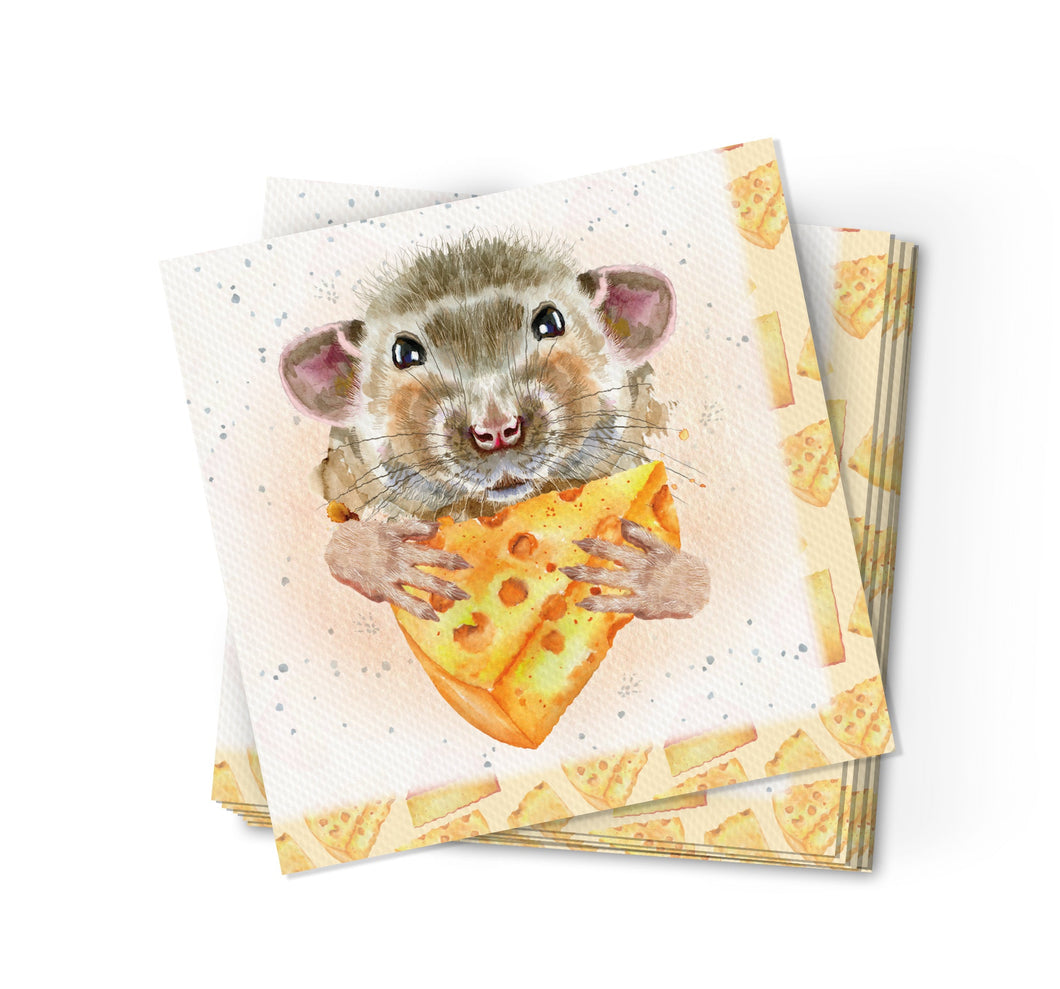 Hopper Studios Napkins - Millie the Mouse