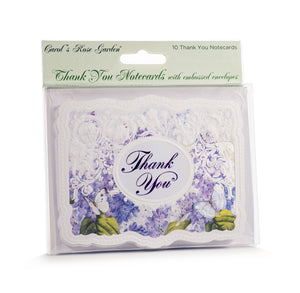 Lilacs & Butterflies Thank You Card Set
