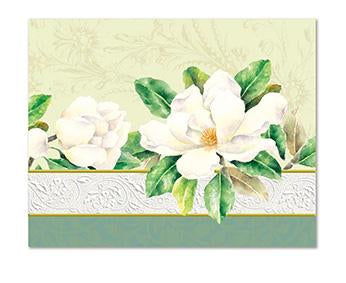 ForArtSake - White Magnolia Boxed Notecards