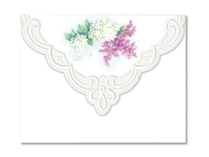 ForArtSake - White Hydrangeas Boxed Notecards