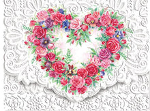 Load image into Gallery viewer, ForArtSake - Rose Heart Boxed Notecards
